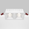 Встраиваемый светильник MAYTONI ALFA LED DL043-02-15W4K-D-SQ-W